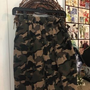 NEW Green Camo Sweats